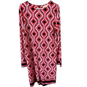 MICHAEL Michael Kors coral Geometric Shape Dress